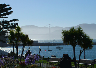 Image showing coastal scenery around San Francisco