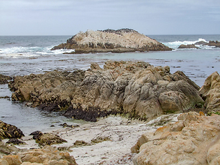 Image showing coastal scenery in California