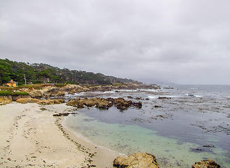 Image showing coastal scenery in California