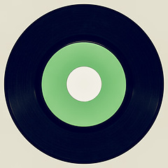 Image showing Vintage looking Record