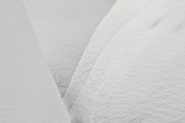 Image showing Snow shapes