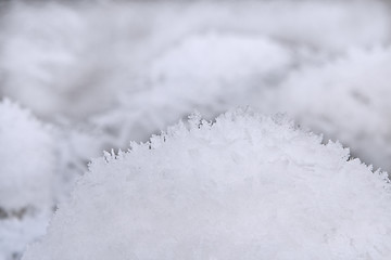 Image showing Snow detail