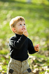 Image showing boy in the park