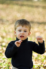 Image showing boy in the park