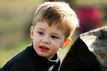 Image showing boy in the park