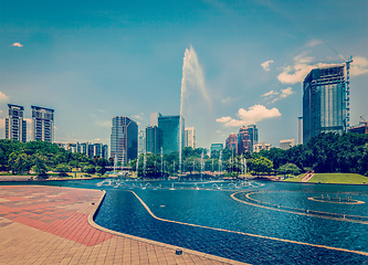 Image showing Central Business District of Kuala Lumpur