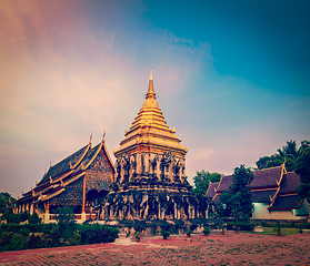 Image showing Wat Chedi Luang. Chiang Mai, Thailand