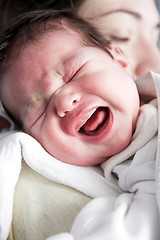 Image showing crying baby 