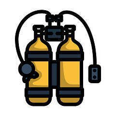 Image showing Icon Of Scuba