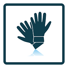 Image showing Criminal Gloves Icon