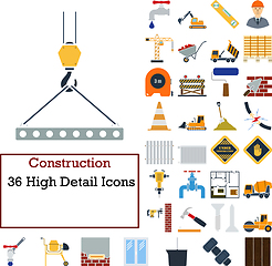 Image showing Construction Icon Set