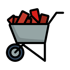 Image showing Icon Of Construction Cart
