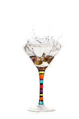 Image showing Splash martini
