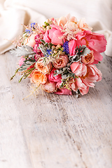 Image showing Wedding flowers, bridal bouquet