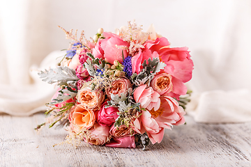 Image showing Bride's beautiful bouquet