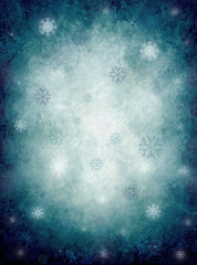 Image showing Background with snowflakes