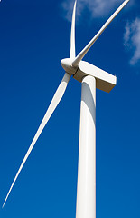 Image showing eolic generator in a wind farm