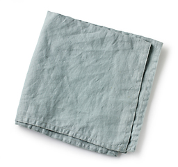 Image showing folded linen napkin