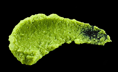 Image showing green vegetable puree