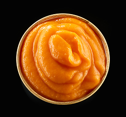 Image showing bowl of vegetable puree