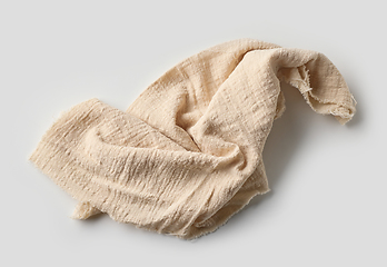 Image showing crumpled cotton napkin