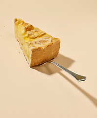 Image showing piece of apple cake