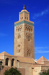 Image showing Koutoubia Mosque in Marrakech, Morocco