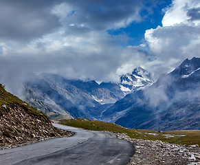 Image showing Road in Himalayas