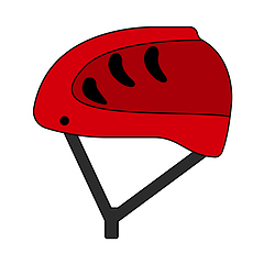 Image showing Climbing Helmet Icon