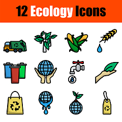 Image showing Ecology Icon Set