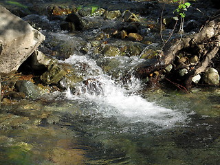 Image showing White water