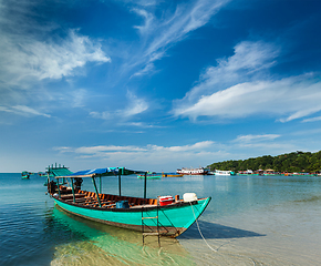 Image showing Boats in Sihanoukville