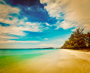 Image showing Sihanoukville beach, Cambodia