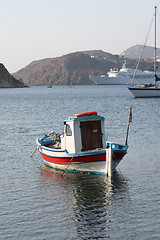 Image showing ship yacht and boat