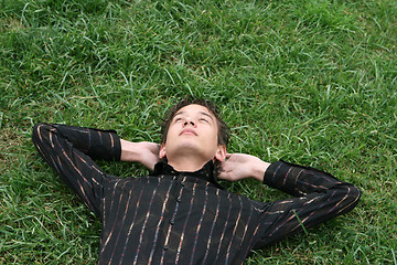 Image showing relaxing