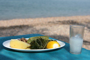 Image showing greek food