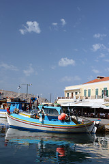 Image showing leros island boats