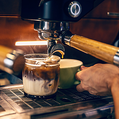 Image showing Professional coffee machine