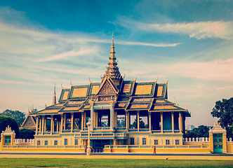 Image showing Royal Palace complex in Phnom Penh