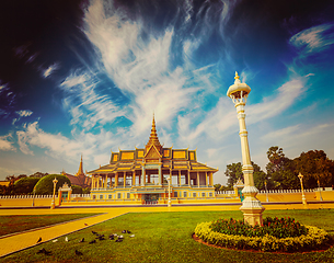 Image showing Royal Palace complex in Phnom Penh