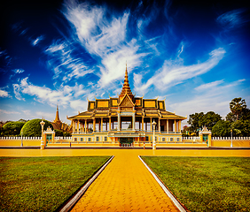 Image showing Royal Palace complex in Phnom Penh
