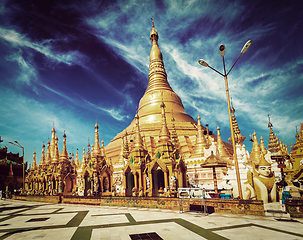 Image showing Shwedagon pagoda