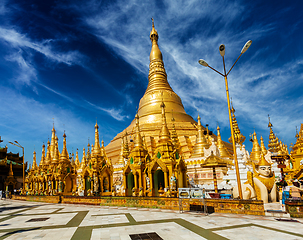 Image showing Shwedagon pagoda