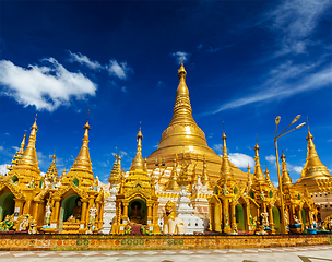 Image showing Shwedagon pagoda