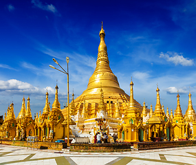 Image showing Shwedagon pagoda