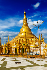 Image showing Shwedagon pagoda