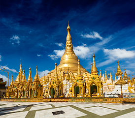 Image showing Shwedagon pagoda