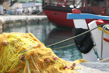 Image showing fishingnet detail