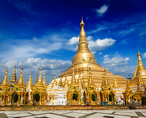 Image showing Shwedagon pagoda