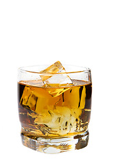 Image showing Glass of whiskey